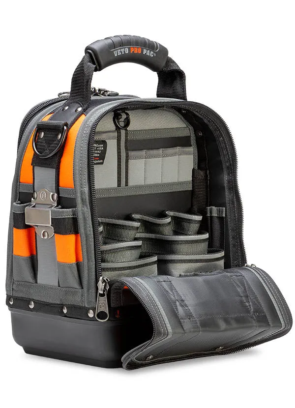 Veto Pro Pac TECH-MCT HI-VIZ ORANGE Compact Tool Bag