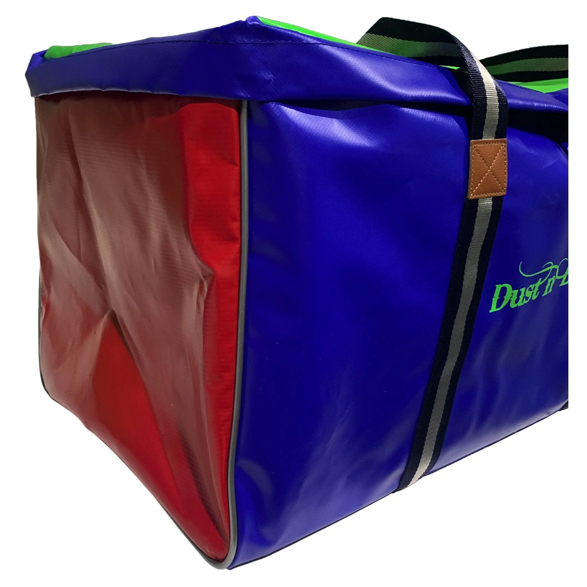 Vinyl Bag Green/Red/Blue