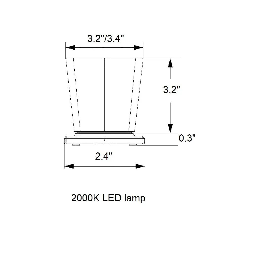 Xtal Portable Table Lamp